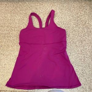 Lululemon size 2 with built-in bra